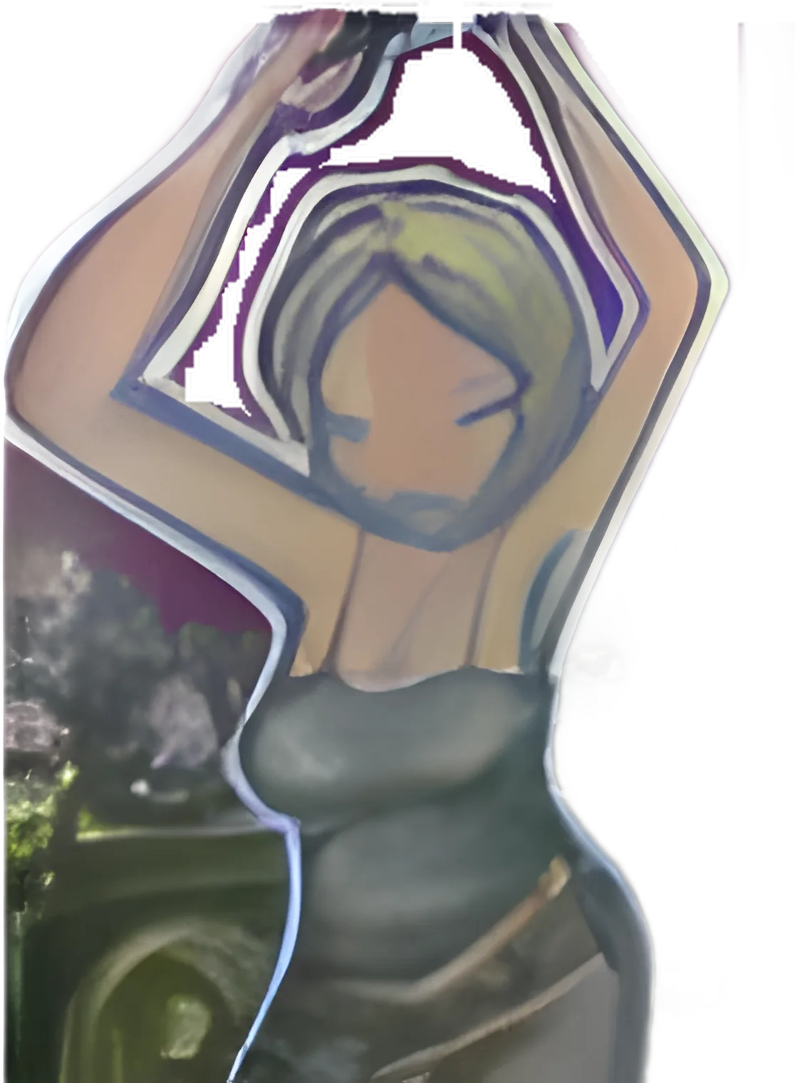 artist cutout